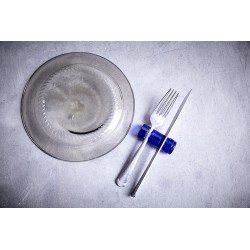 Assiette transparente...